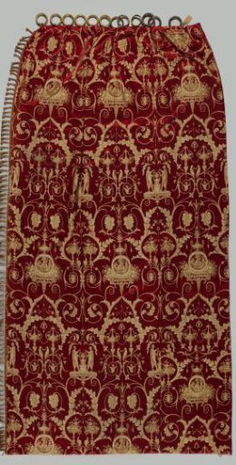 Curtain in the Directoire imitation style