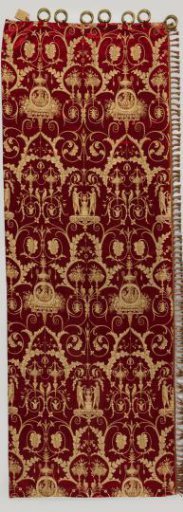 Curtain in the Directoire imitation style