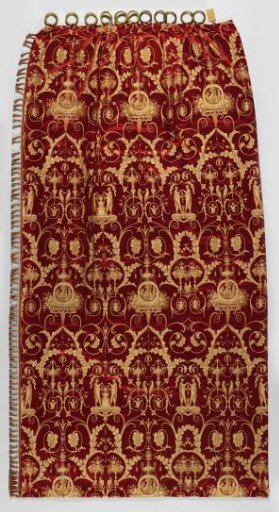 Curtain in the Directoire imitation style
