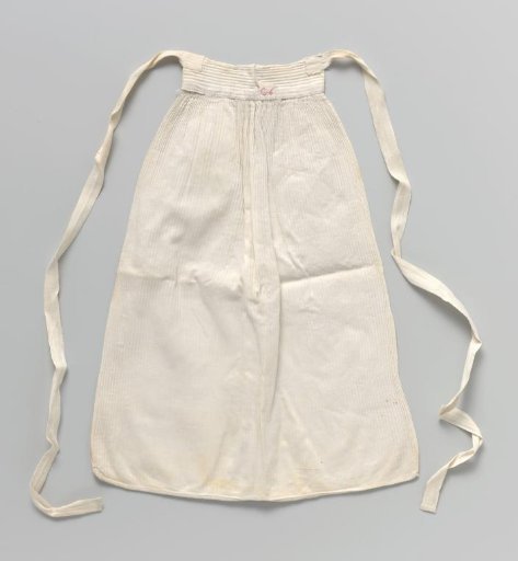 Skirt of White Cotton