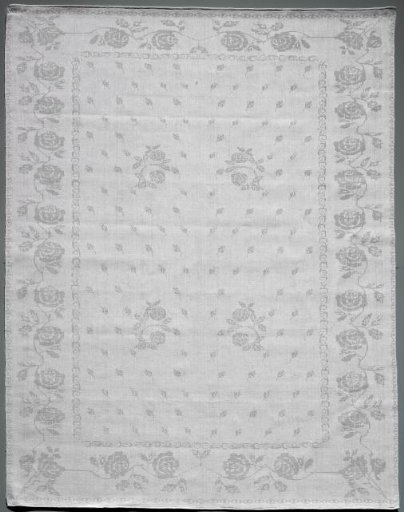 Napkin with a Motif of Roses