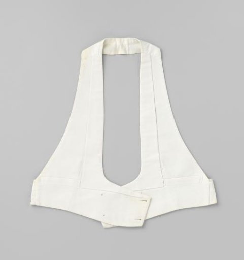 White waistcoat