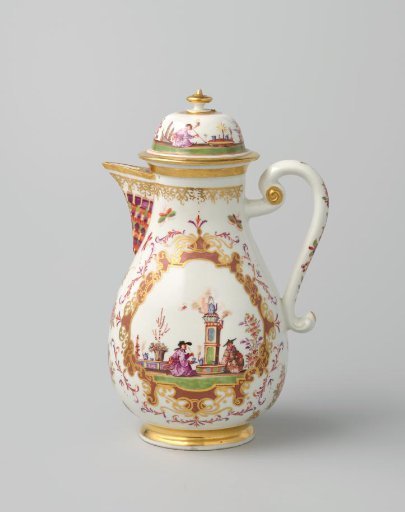 Coffee pot with lid