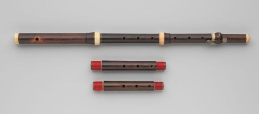 Transverse flute with three interchangeable parts