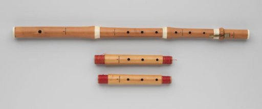 Transverse flute with three interchangeable pieces