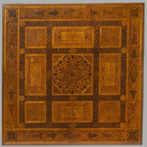 Table Top of Marquetry