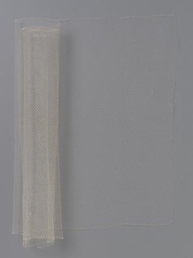 Coupon with white mesh