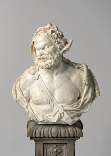Bust of a faun