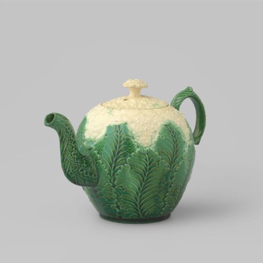 Cauliflower teapot