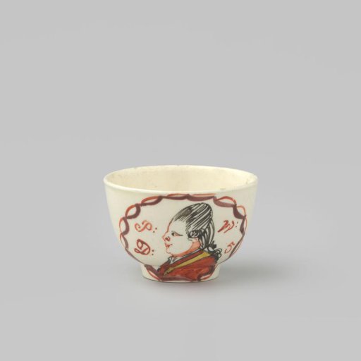 Head with portrait of William V of Orange-Nassau