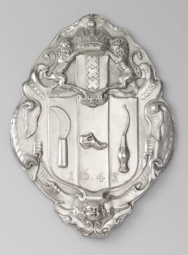 Funeral Shield of the Cobblers’ Guild in Amsterdam