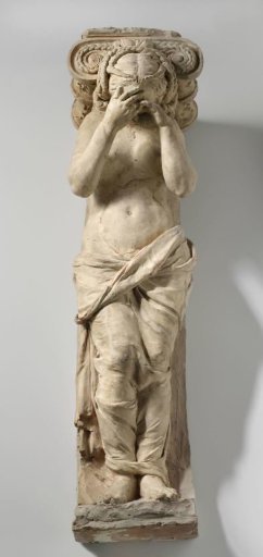 Mourning and captive caryatids: Repentance and Penance