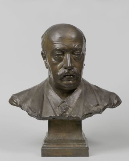 Bust of Gerard Keller (1829-1899), man of letters