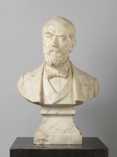 Bust of Willem Hofdijk (1816-1888), man of letters