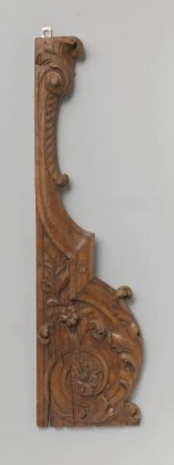 Side Panel of a Fireplace Mantel