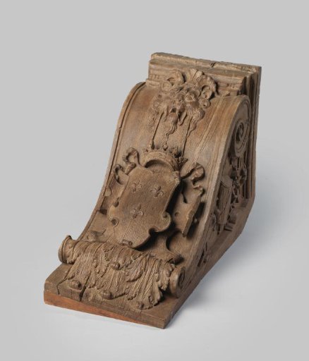 Basket and Key Piece with a Carved Representation of an Elector-Archbishop