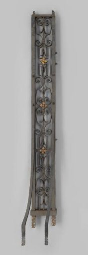 Ornamental gate leaf of the entrance gate to Huize de Voorst