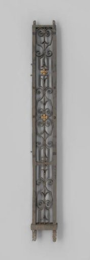 Ornamental gate leaf of the entrance gate to Huize de Voorst