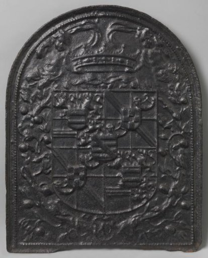 Hearth Plate with the Arms of Maurice of Orange