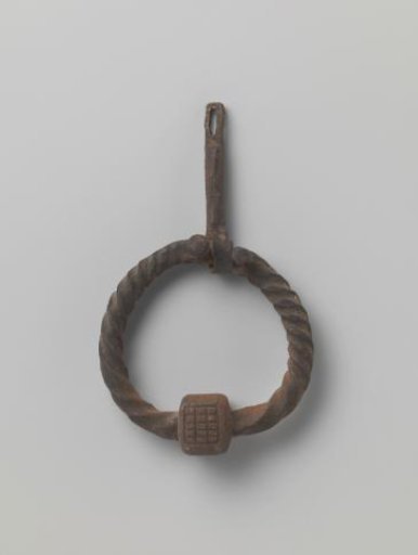 Iron door knocker