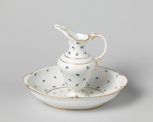 Porcelain Pitcher and Basin