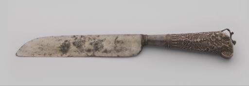 Knife with Silver Handle