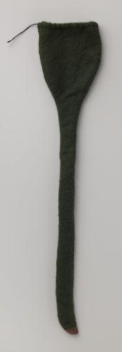 Green case belonging to the state sword