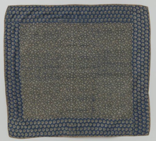 Silk garment with floral pattern