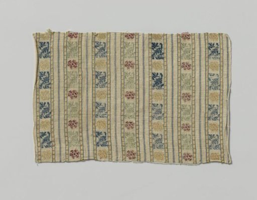 Fragment of Oriental textile; mexicaine
