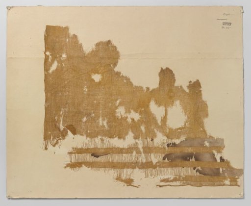 Textile fragment in tapestry work