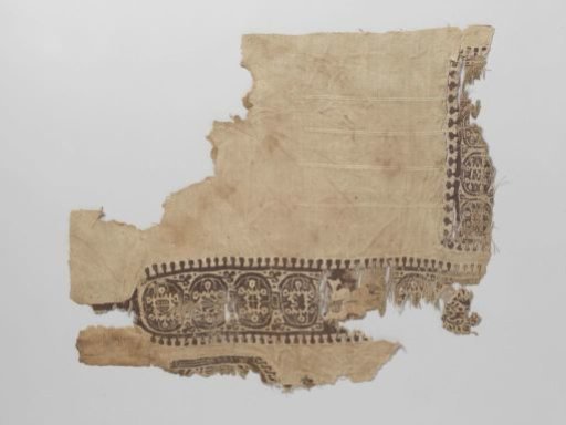 Textile fragment with clavus