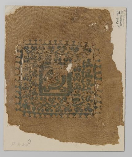 Textile fragment with tabula