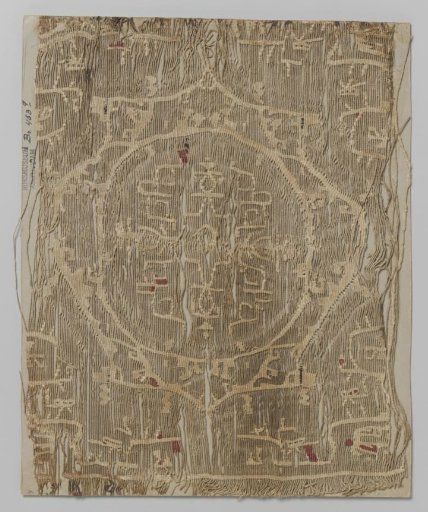 Textile fragment, possibly a tabula