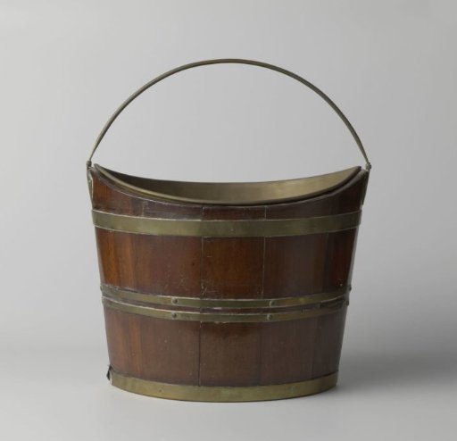 Stove of wood and brass