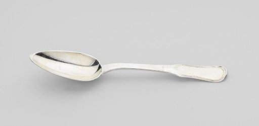 Spoon with birth inscription: Joannes de Clercq, Born 14 June 1842
