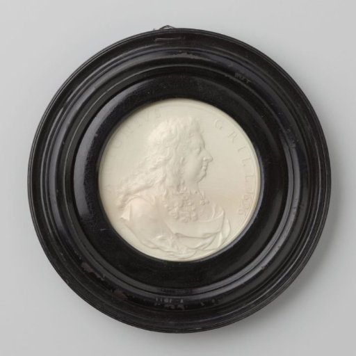Ivory medallion portrait of Antonius Grill