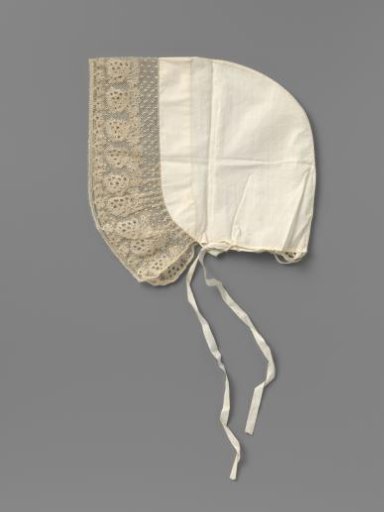 Frisian Cap with a Strip of Bobbin Lace with Raspberries