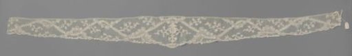 Engageante of needle lace