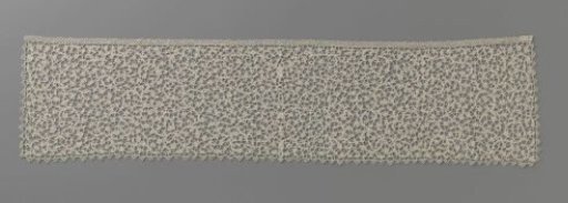 Jabot of Needle Lace with Serpentine Scrolls