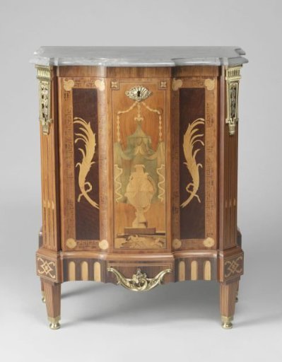 Commode and two cupboards