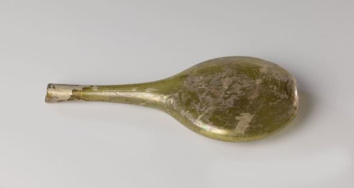 Spa Water Bottle with a Flattened, Globular Body