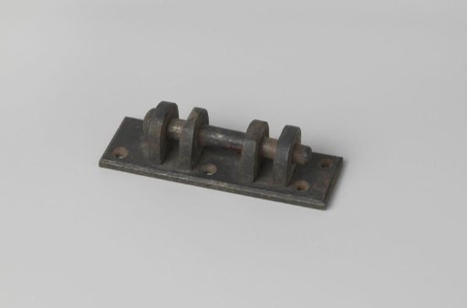 Arm with candlestick, part of a candelabrum