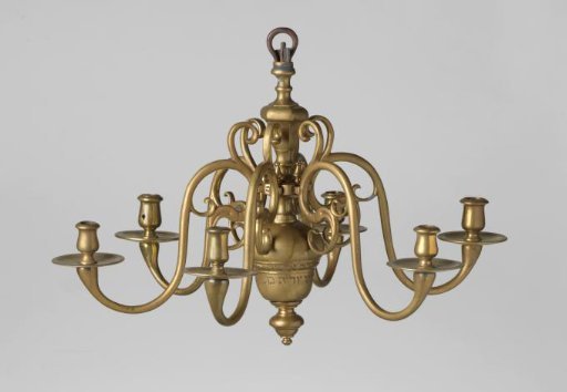Arm with candle holder of a candelabrum