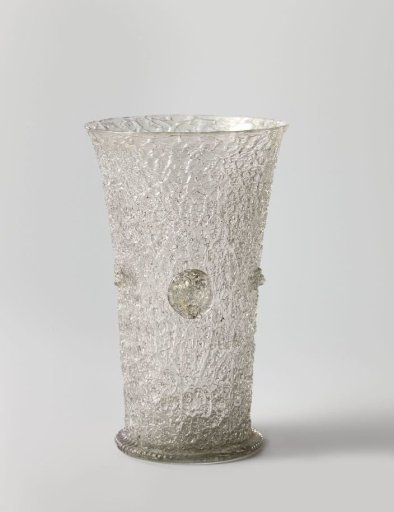 Goblet of ice glass
