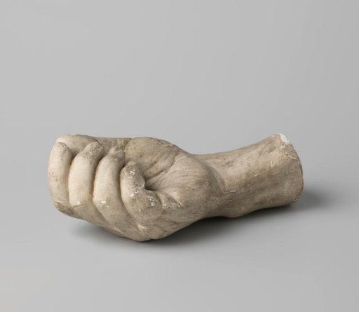 Cast of a hand, Bilderdijk?
