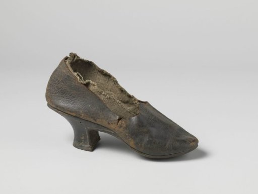 Shoe of Black Leather