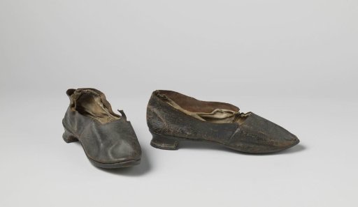 Shoe of Black Leather