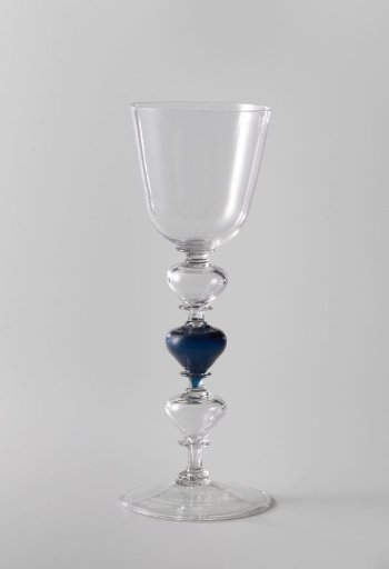 Goblet with Three Hollow Balusters