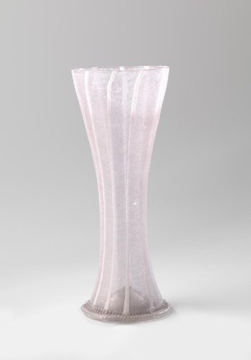 Goblet of filigree glass