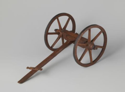 Model of a Wagon (Mallejan) with a Plank